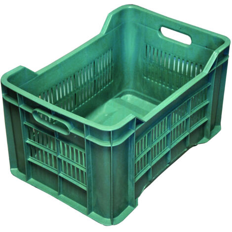 CESTA ORTOFRUTTA TUTTA FORATA VERDE