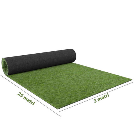 TAPPETO ERBA VERDE OLIMPICO CM.300 25 METRI STARS (1/2)