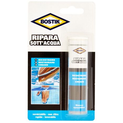 Bostik RIPARA SOTT'ACQUA BLISTER 56GR. (1/6)