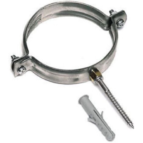 COLLARE REGGITUBO ACCIAIO INOX AISI 304 - Tubi: CM 8 (1/6)