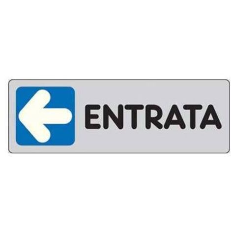 Etichetta Segnaletica Entrata A Sinistra