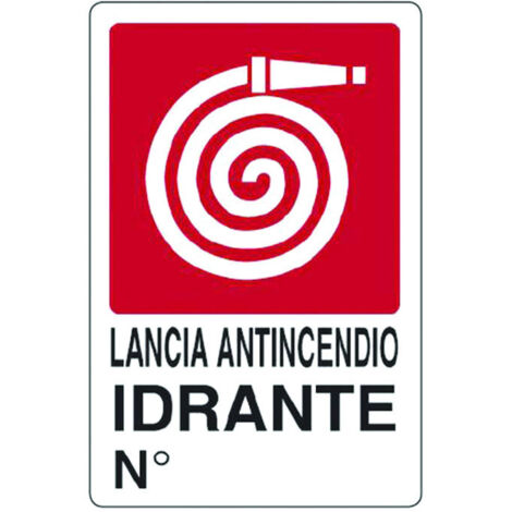 TARGA SEGNALETICA IDRANTE