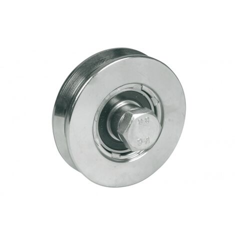 IBFM RUOTA PER CANCELLI 1 CUSCINETTO GOLA V - IBFM1: MM 140
