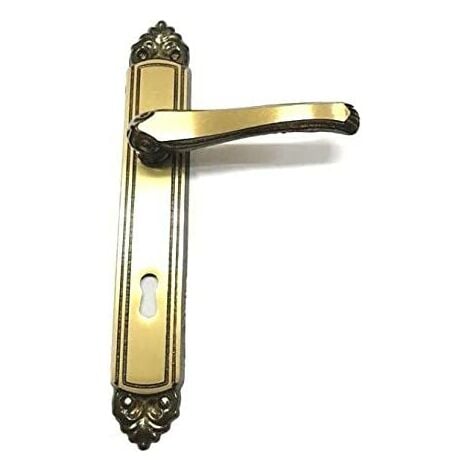 Maniglia per porte interne FIORELLA con placca distanza 70