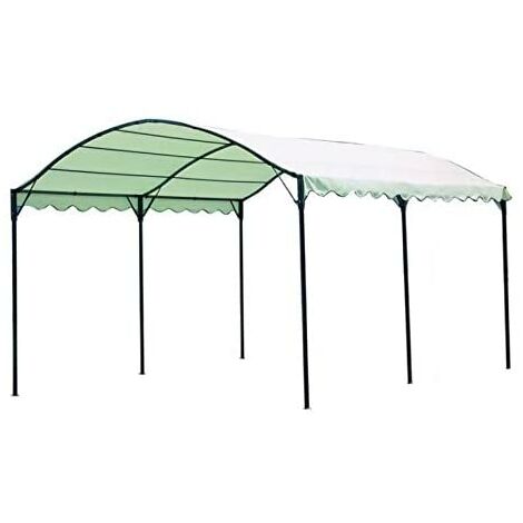 TATA LINDA Carport - da Giardino con Top in Poliestere MT.3X4 ECRU