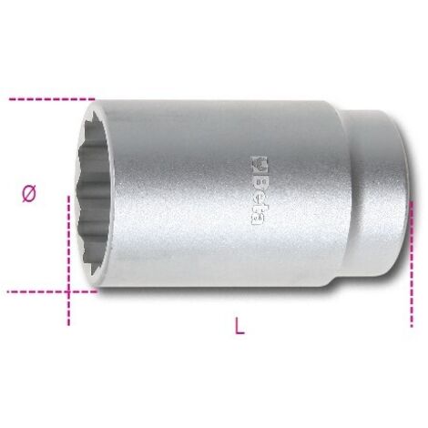 Chiave a bussola per serraggio dado mozzo  1/2 BETA 969B - BETA: MM27