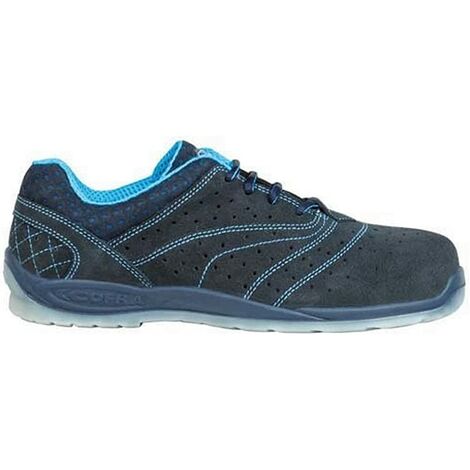 COFRA Scarpe Antinfortunistiche Padel S1P SRC - Tomaia In Tessuto E Pelle, Puntale In Alluminio 200J, Antiperforazione APT Plate, Larghezza 11cm - 2