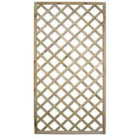TRALICCIO IN PINO IMPREGNATO CORNICE MM.40X40 - Pannelli: 180x180