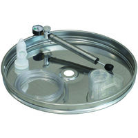 GALLEGGIANTE AD ARIA INOX COMPLETO - Taglia: ømm.740