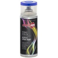 Ambro-Sol Smalto Acrilico Multiuso, Vernice Brillante per Interni ed Esterni 400 ml - Ambro-Sol: RAL 5011 BLU ACCIAIO
