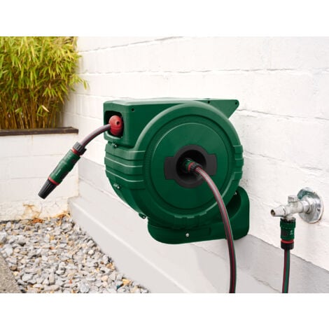 PARKSIDE Schlauchaufroller Schlauchtrommel Gartenschlauchbox Wand