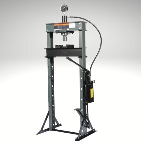 Bpac – Presse hydraulique 20T à double vitesse – Commande au pied – Encombrement réduit pour espaces limités – Piston avec retour automatique