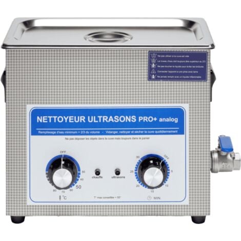 Nettoyeur Ultrasons 6,5 L Pro+ Analog