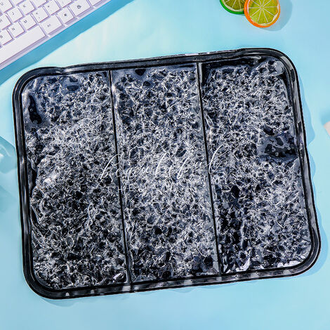 Gel seat cushion, air ice cushion flexible honeycomb silicone seat cushion, suitable for office, driving fatigue relief