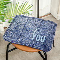 Gel seat cushion, air ice cushion flexible honeycomb silicone seat cushion, suitable for office, driving fatigue relief