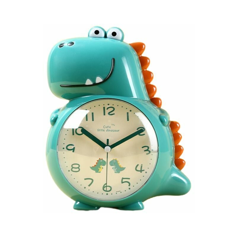 Los estudiantes de dinosaurios se despiertan con un pequeño reloj despertador para niños, niños y niñas reloj despertador inteligente