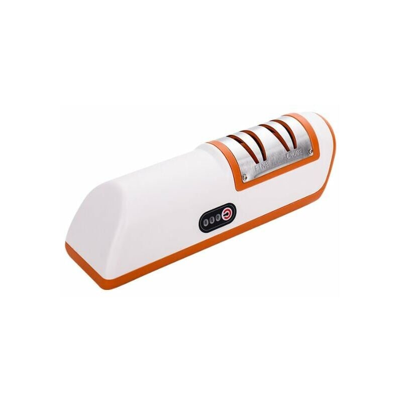 afilador de cuchillos afilador de cuchillos eléctrico utensilio de cocina artefacto multifuncional afilador de cuchillos naranja