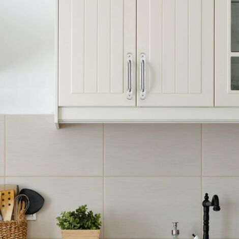 MINISOISO Schiebetür Griffe 2 Stück - 24cm Aluminium Griffe Für Scheunentor & Schränke