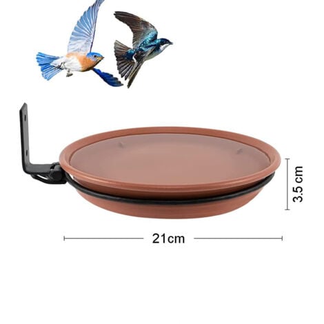 Vogeltränke zum Aufhängen, Hängende Vogeltränke Hängend Kunststoff