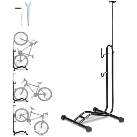 Support de stationnement vertical universel portable pour vélos