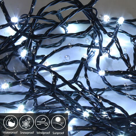 30M 300 LED Guirlande lumineuse éclairage extérieur intérieur fête Noël  jardin décoration IP44 8 modes coloré