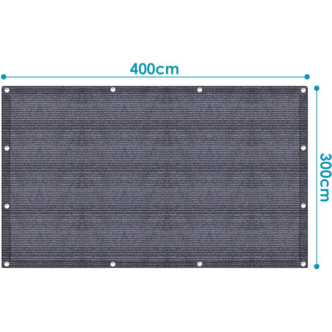 Erfolkerz Tapis d'auvent en polyéthylène haute densité pour véhicule