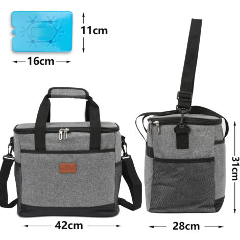 WUNZILO 1 Pcs Petite Glaciere Souple Isotherme,Sac Isotherme 10l,Sac