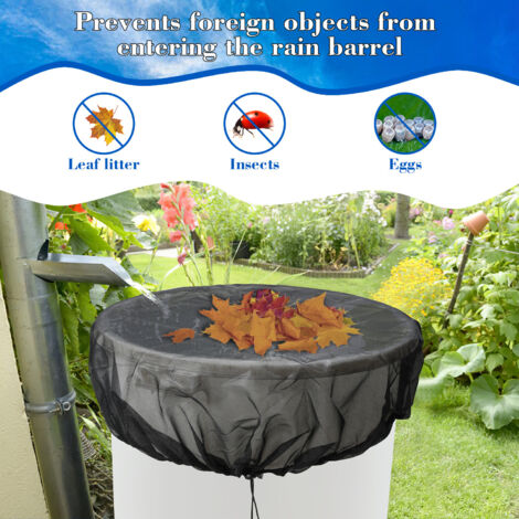 Outils Pluie Recuperateur D Eau De Pluie Vidaxl Recuperateur Eda 2 Piu00e8ces Filet Pour Citerne De Pluie,95cm Housse Pour Tonneau De Pluie Recuperateur D Eau De Pluie 500l Moustiquaire Recuperateur D Eau