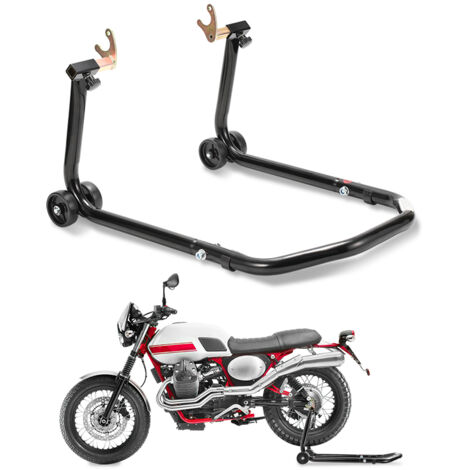 TolleTour Support béquille de moto Support de roue arrière de moto avec bras réglable