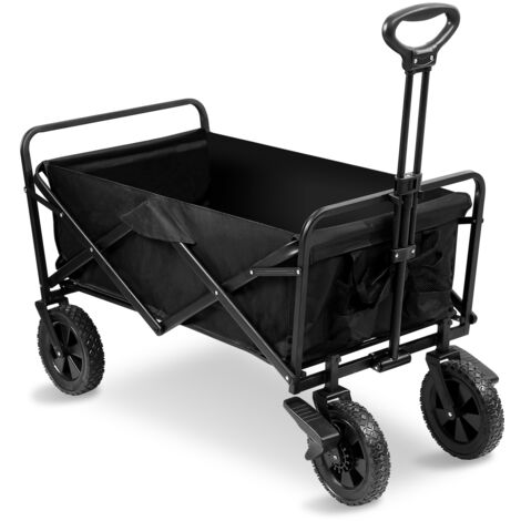 Chariot Pliable Berry Chariot De Plage Robuste - Chariot De Transport Utilitaire - Pour Le Shopping Et Le Camping - Chariot De Jardin Pliable Avec Capacité De 150 Kg Chariot Plage Pliable