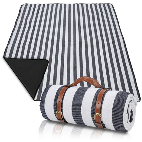 Couverture Pique-nique Imperméable Sheelokhwui - 200x140cm - 3 Couches - Sac De Transport Inclus