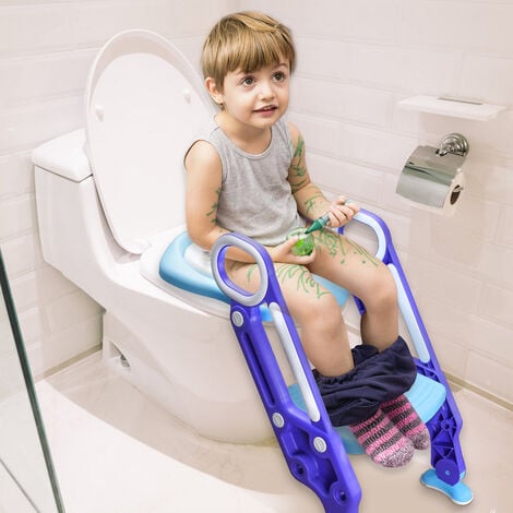 TolleTour Siège de toilette avec escalier Siège de WC Enfants Chaise de  toilette Pot