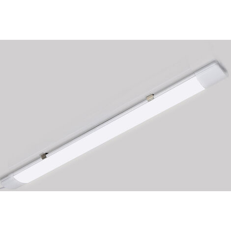 Lampe LED pour locaux humides blanc neutre Cave Atelier Lampe à vasque  150cm