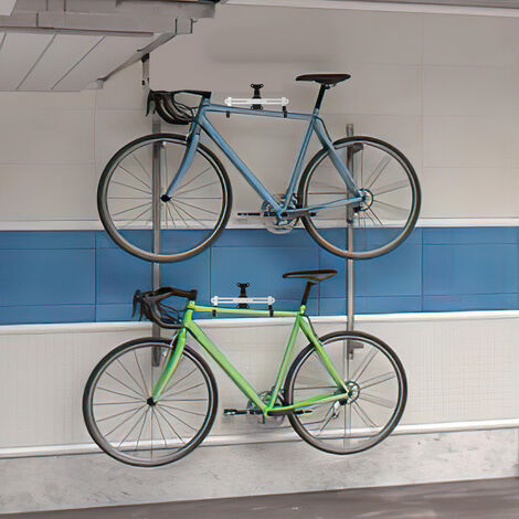 Randaco Support mural vélos, pliable,capacité 30 kg,porte vélos, Cycle  Support Velo Mural,Crochet Velo