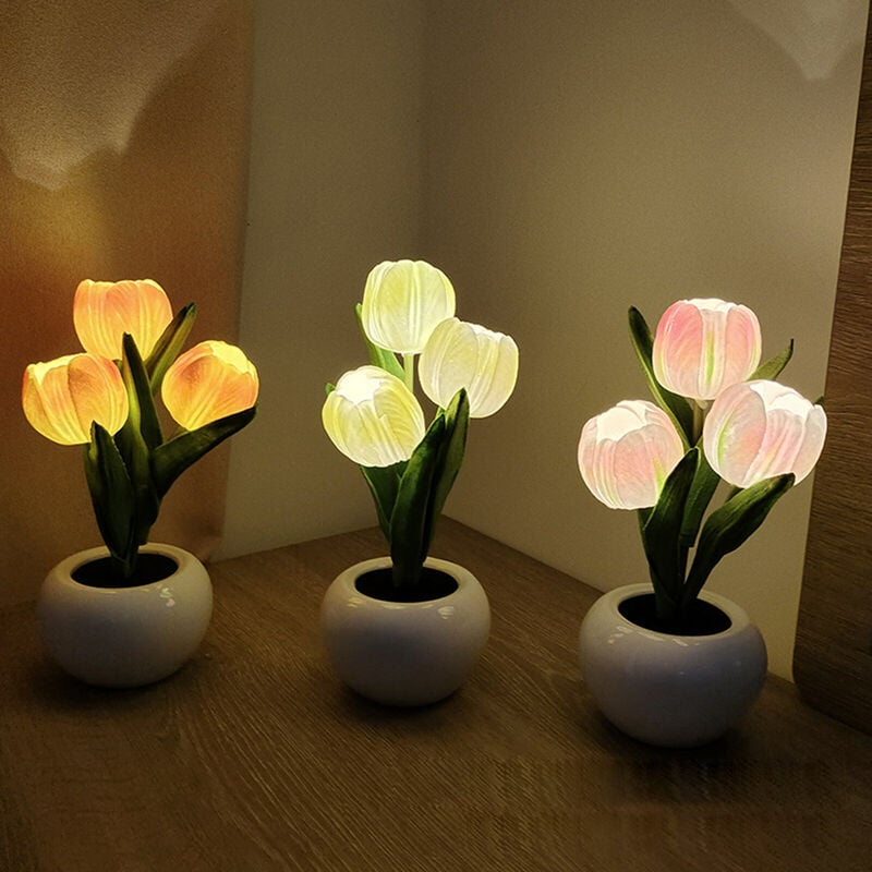 Lampe tulipe d'intérieur lampe de table