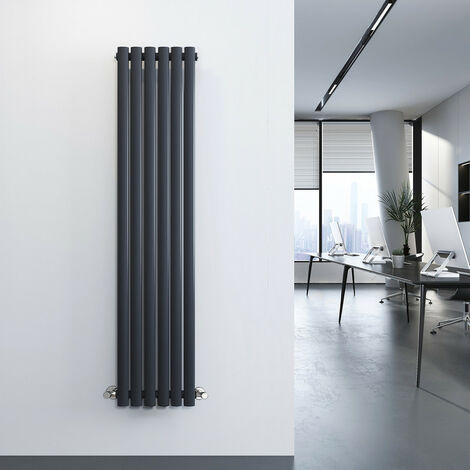 EMKE Traditional Radiator Horizontal Triple Column Cast Iron White Central Heating Rad 600x830mm 76849736 - View #5