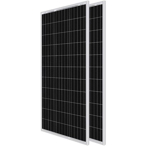 panel solar monocristalino Panel solar fotovoltaico de 200 W y 12 V coche o barco panel solar fotovoltaico con cable de carga para baterías de autocaravana 