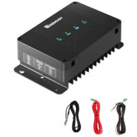 Panel Solar Rígido Renogy 200W 12V Monocristalino – Módulo de Alta Eficiencia (25%) con Tecnología Antisombra ShadowFlux e IP67 para Techo, Caravana y Barco