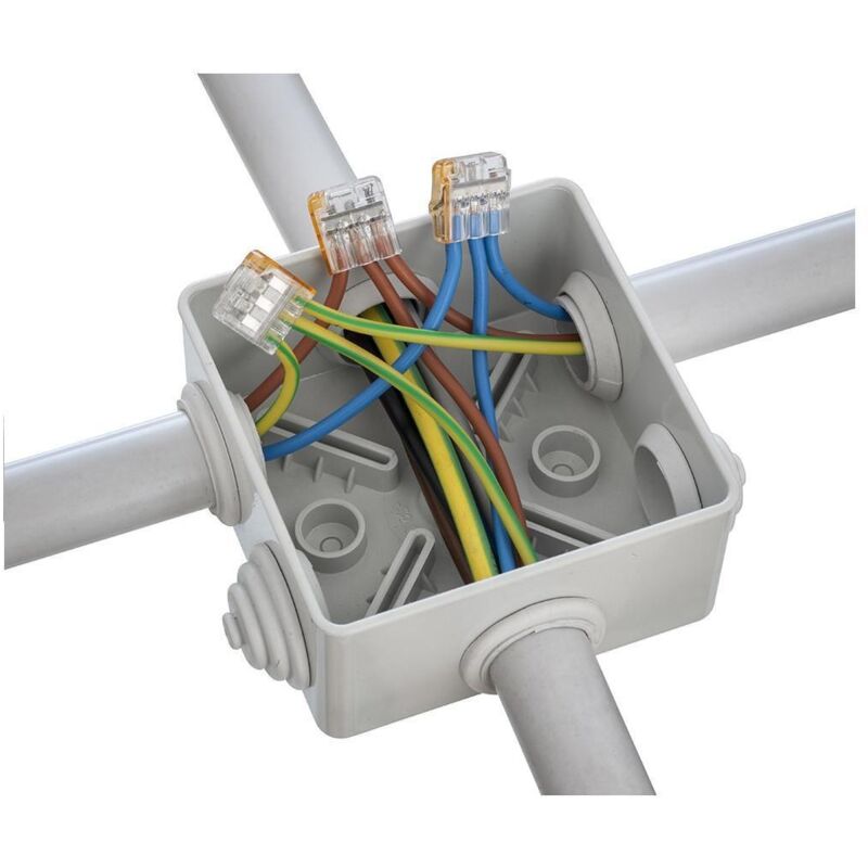 RUNCCI-YUN10 Juegos 2 Pines Conector de Cable Enchufe Impermeable, Conectores Sellado