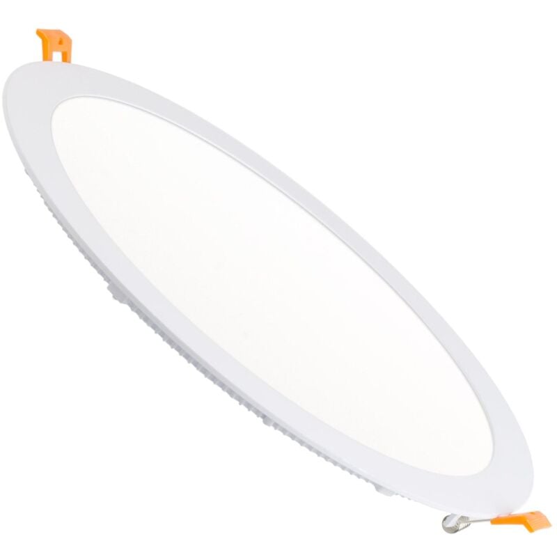 Ledkia Lighting Placa 24w circular foco downlight empotrable plano corte ø 280 mm blanco 5000k 5500k