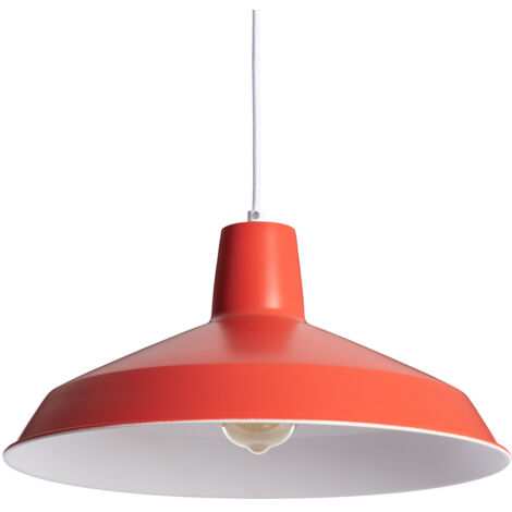 Lámpara Colgante Metal Meistter Rojo