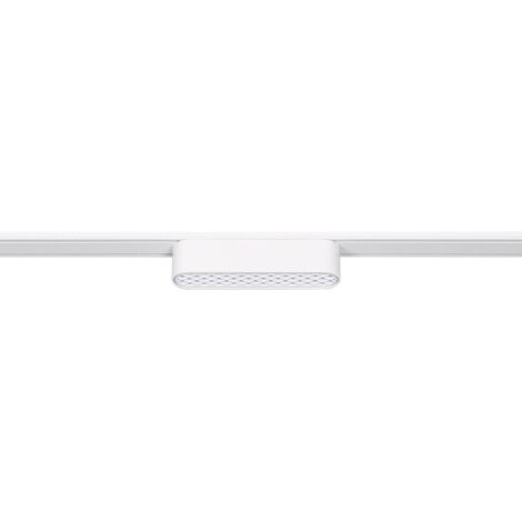 Foco Carril Lineal LED Magnético 25mm SuperSlim 6W 48V Blanco Grid 120mm 2700K Blanco Cálido (1/4)