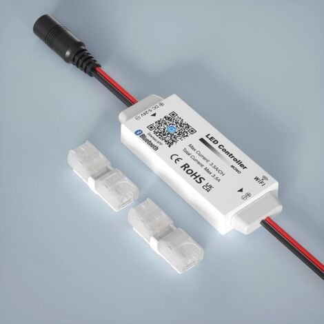 Conector de tira a tira LED monocolor IP20 de 8 mm., Iludec