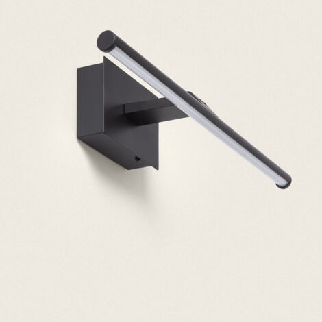 Aplique LED Para Cuadros LEDKIA LIGHTING - 1.8W, Diseño Delgado Con Mando A Distancia Negro Mate