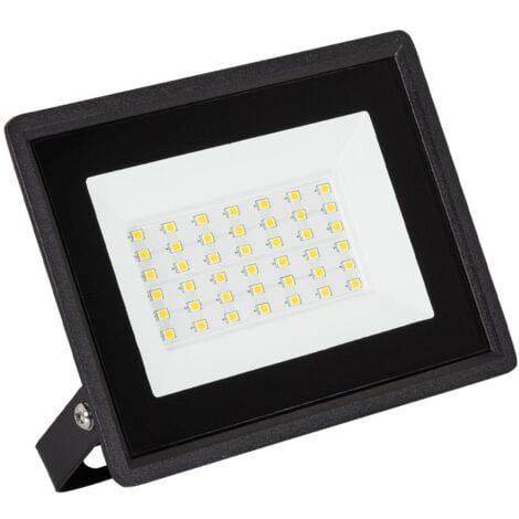 Foco Proyector LED 30W 110lm/W IP65 Solid Blanco Frío 6000K .