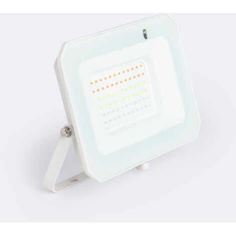Focos LED RGB 60W Para Exterior - Con App Y Mando, IP66, 16 Millones De Colores, Ideal Para Jardín Y Fiestas