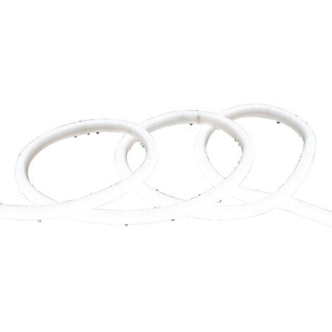 Tira LED Neón Regulable 220V Circular SFLEX14 8W/m Corte 100cm IP65 a Medida Blanco Frío 1 m (1/5)
