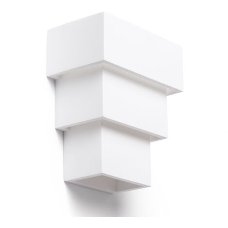 Aplique de Pared Yeso Tatane Blanco