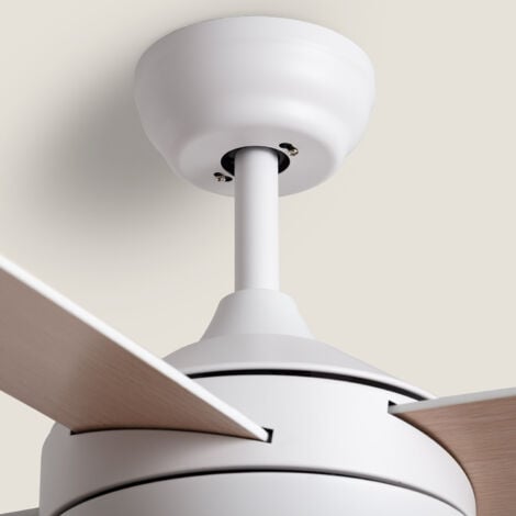 Ventilador de Techo Silencioso Navy 132cm Motor DC Blanco  Sin Luz Mando a Distancia Wifi: False