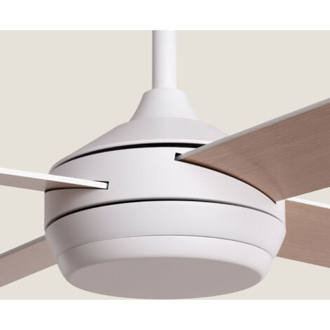 Ventilador de Techo Silencioso Navy 132cm Motor DC Blanco  Sin Luz Mando a Distancia Wifi: False